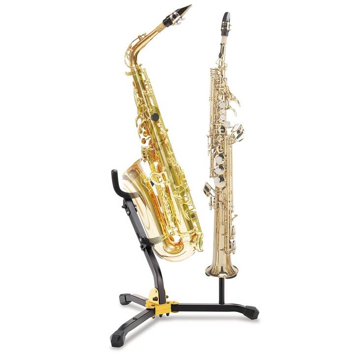 Hercules DS533BB Multi Soprano & Alto & Tenor Saxophone Wind Instruments Stand