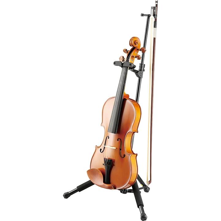 Hercules DS571BB Auto Grip & Gig Bag Violin Stand