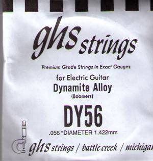 GHS DY56 Electric Guitar String