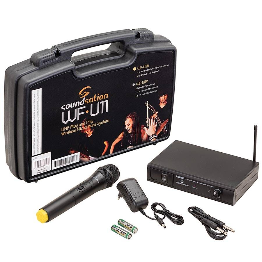 SOUNDSATION WF-U11HC UHF Χειρός Wireless Microphone Set