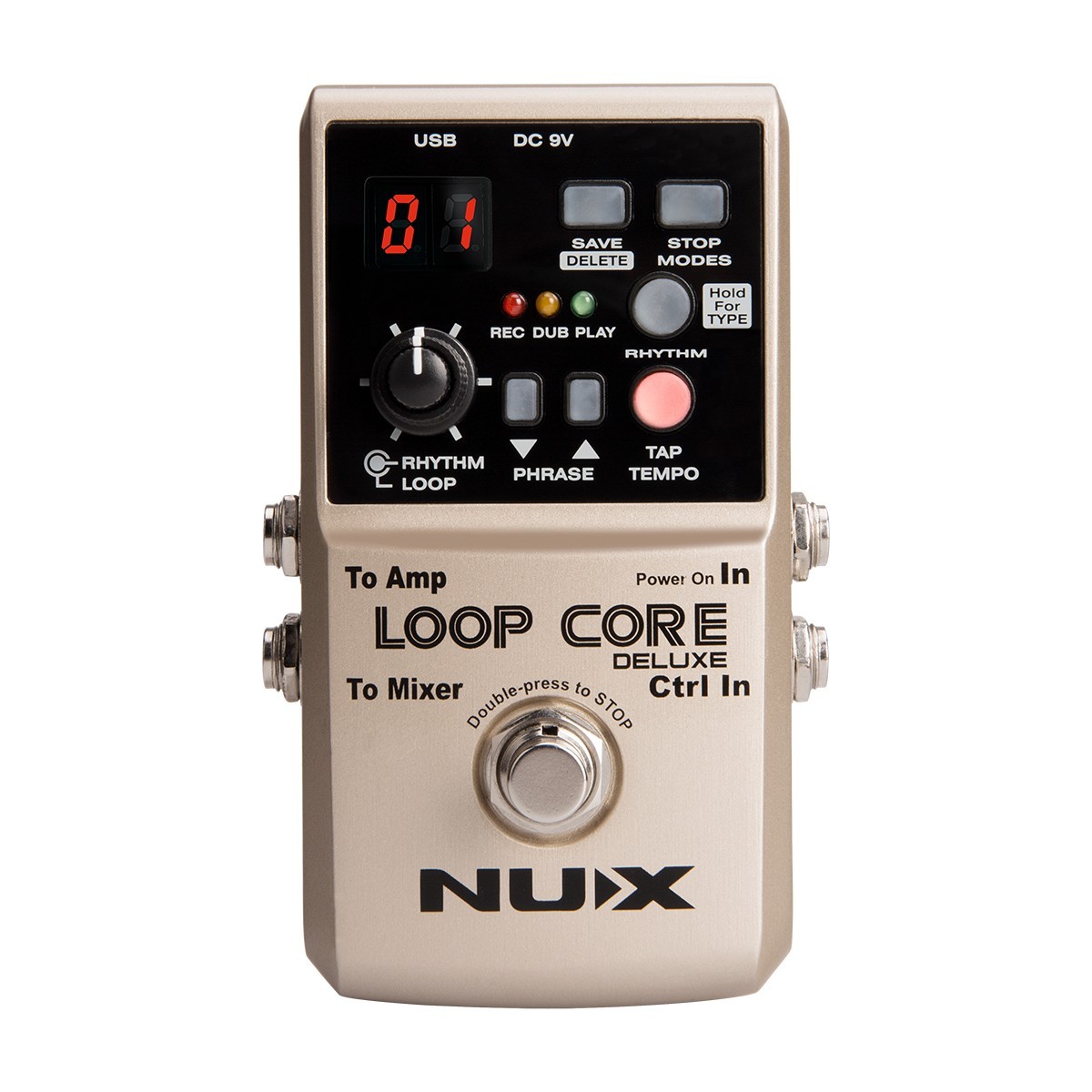 NUX Loop Core Deluxe Bundle (Loop Core Deluxe + NMP2 Footswitch)