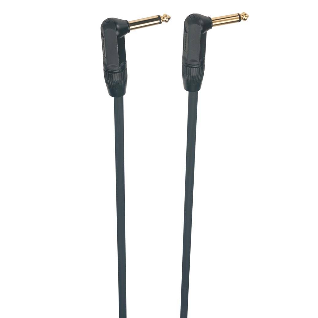 SOUNDSATION Wiremaster JACK Male Mono Angled - JACK Male Mono Angled 3.00m Instrument Cable