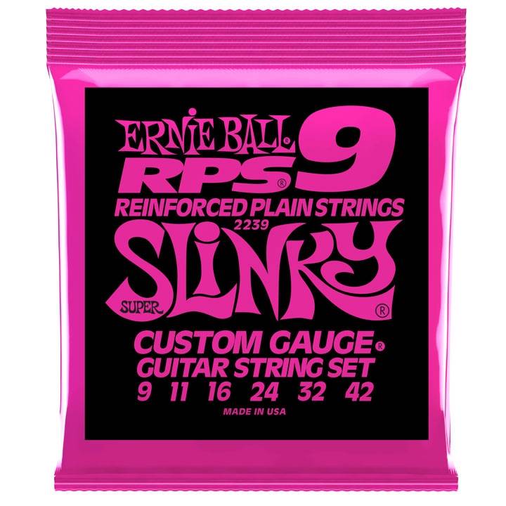 Ernie Ball 2239 RPS Super Slinky 009-042 Electric Guitar 6-String Set