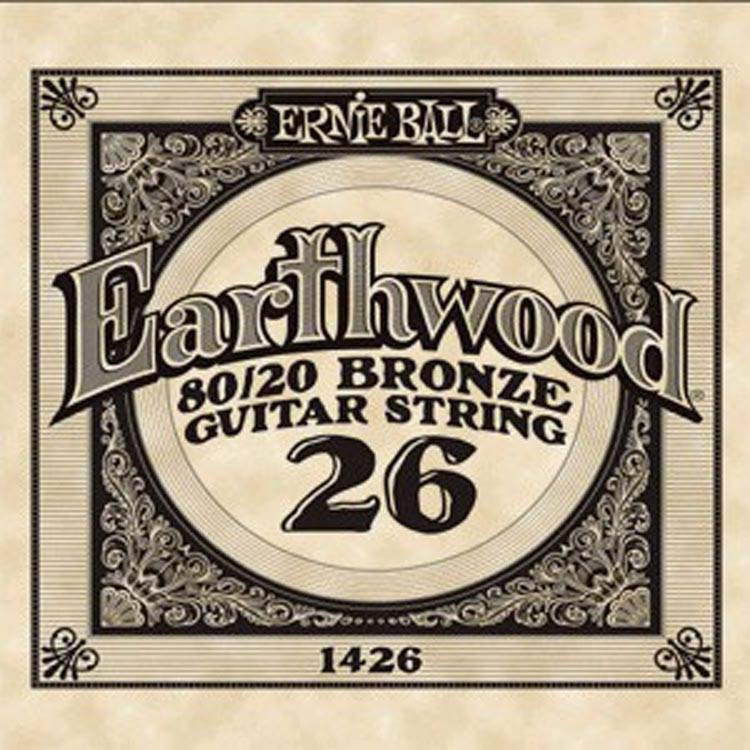 Ernie Ball 1426 Earthwood Bronze 026 Acoustic guitar String
