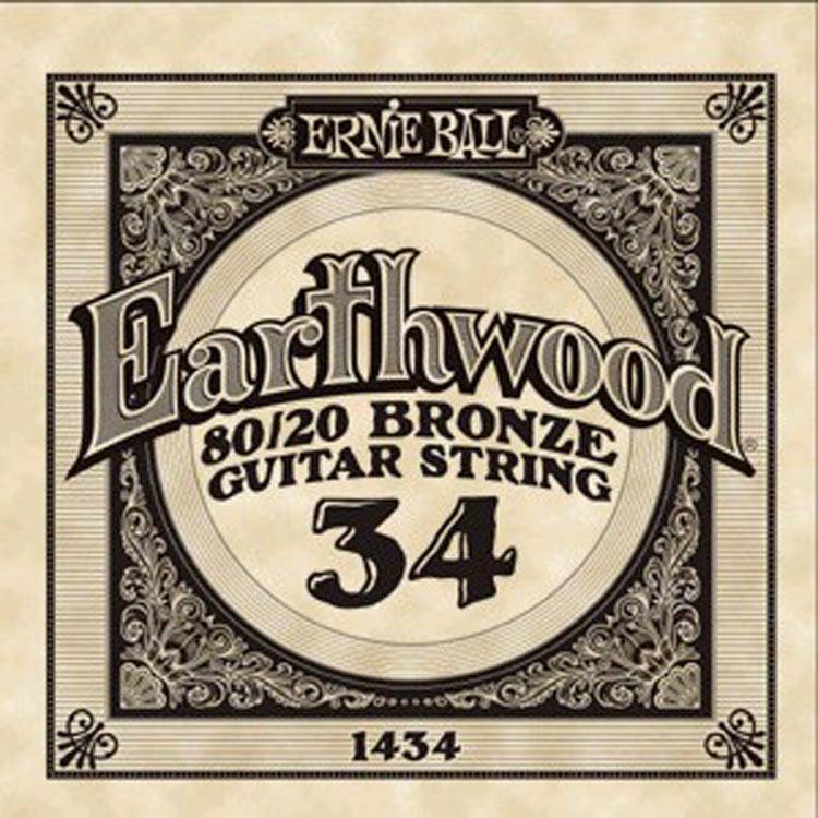 Ernie Ball 1434 Earthwood Bronze 034 Acoustic guitar String