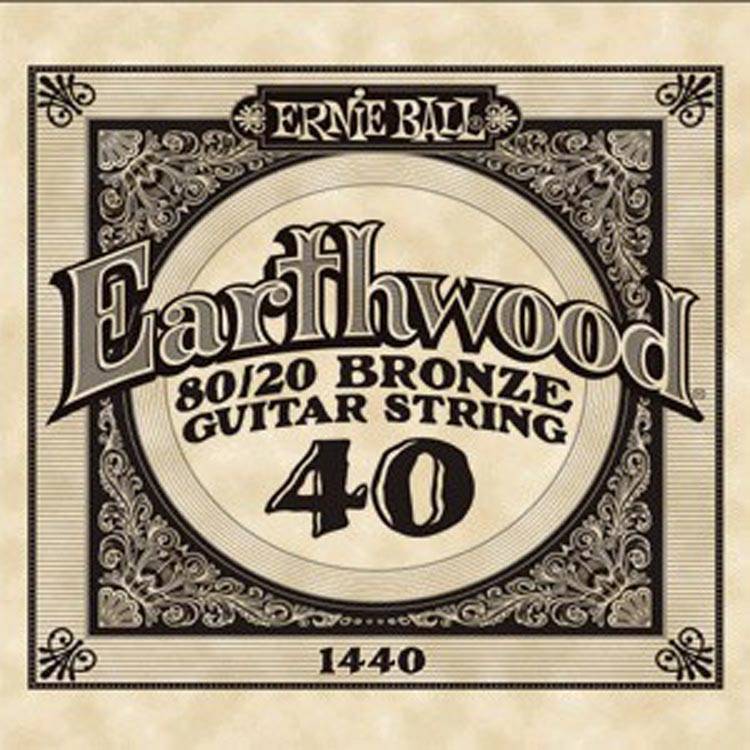 Ernie Ball 1440 Earthwood Bronze 040 Acoustic guitar String