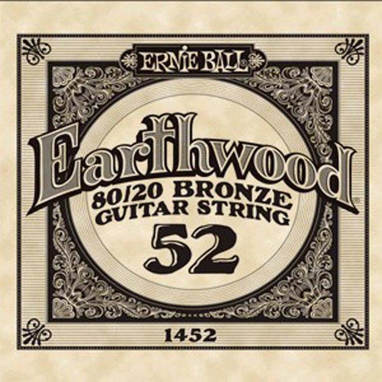 Ernie Ball 1452 Earthwood Bronze 052 Acoustic guitar String