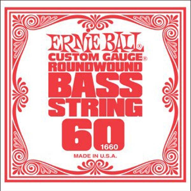 Ernie Ball 1660 Slinky Nickel 060 Electric Bass String