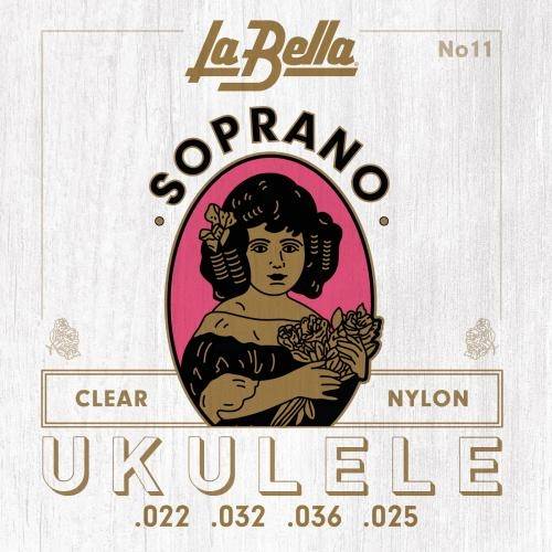 La Bella Soprano Ukulele Nylon Ukulele String Set