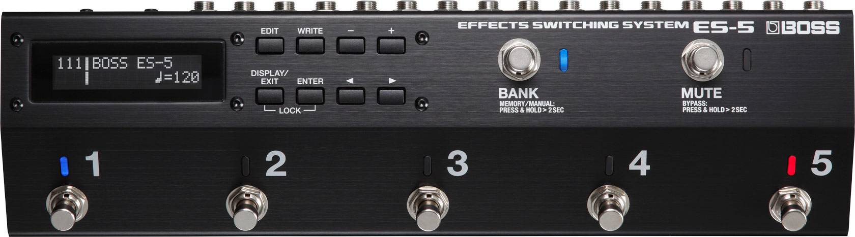BOSS ES-5 Effect Switching System Pedalboard