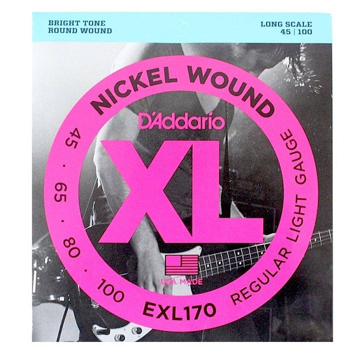 D'Addario EXL170 Nickel Wound 045-100