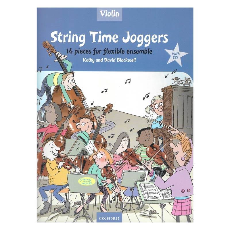 Kathy and David Blackwell - String Time Joggers, Violin Book & CD