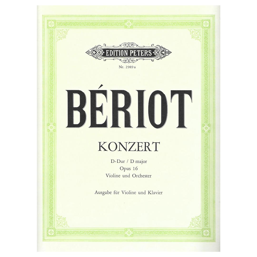 Beriot - Concerto No.1 in D Major, Op.16