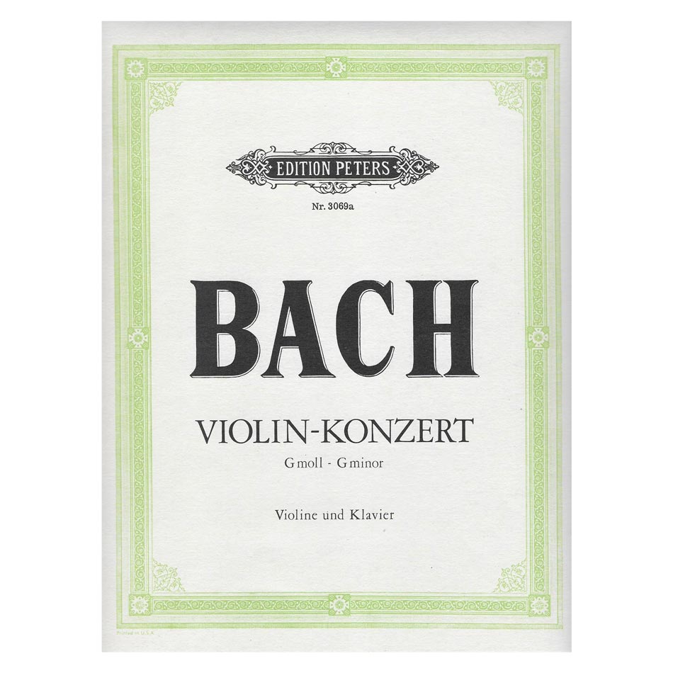 Bach J.S. - Violin Concerto Nr.5 In G Minor BWV 1056