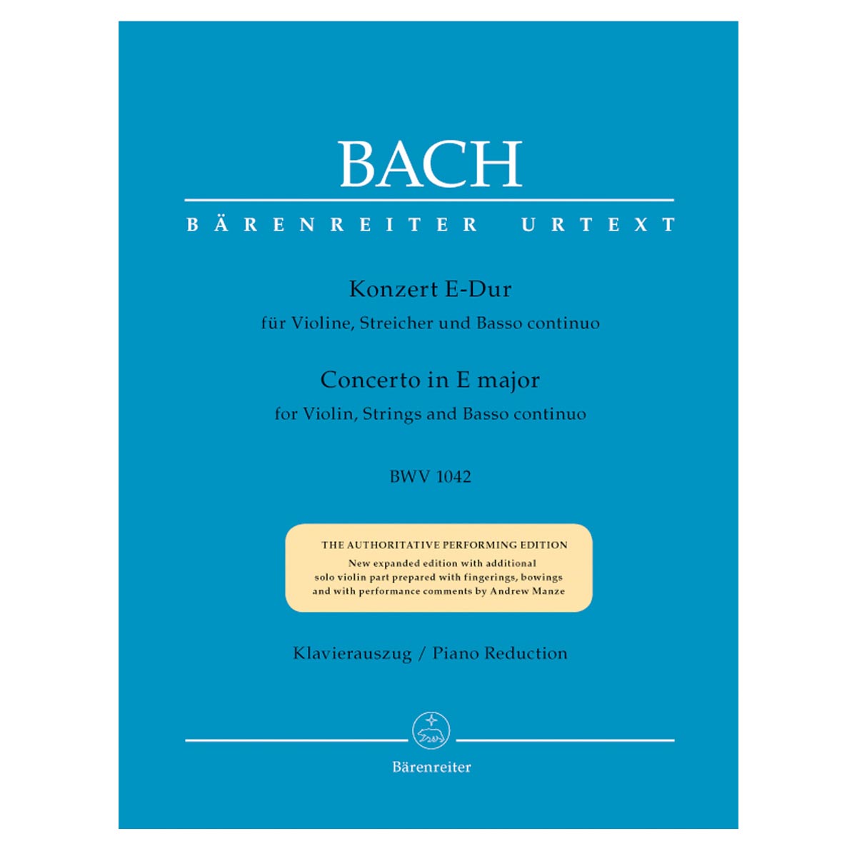 Bach - Concerto in E Major BWV 1042