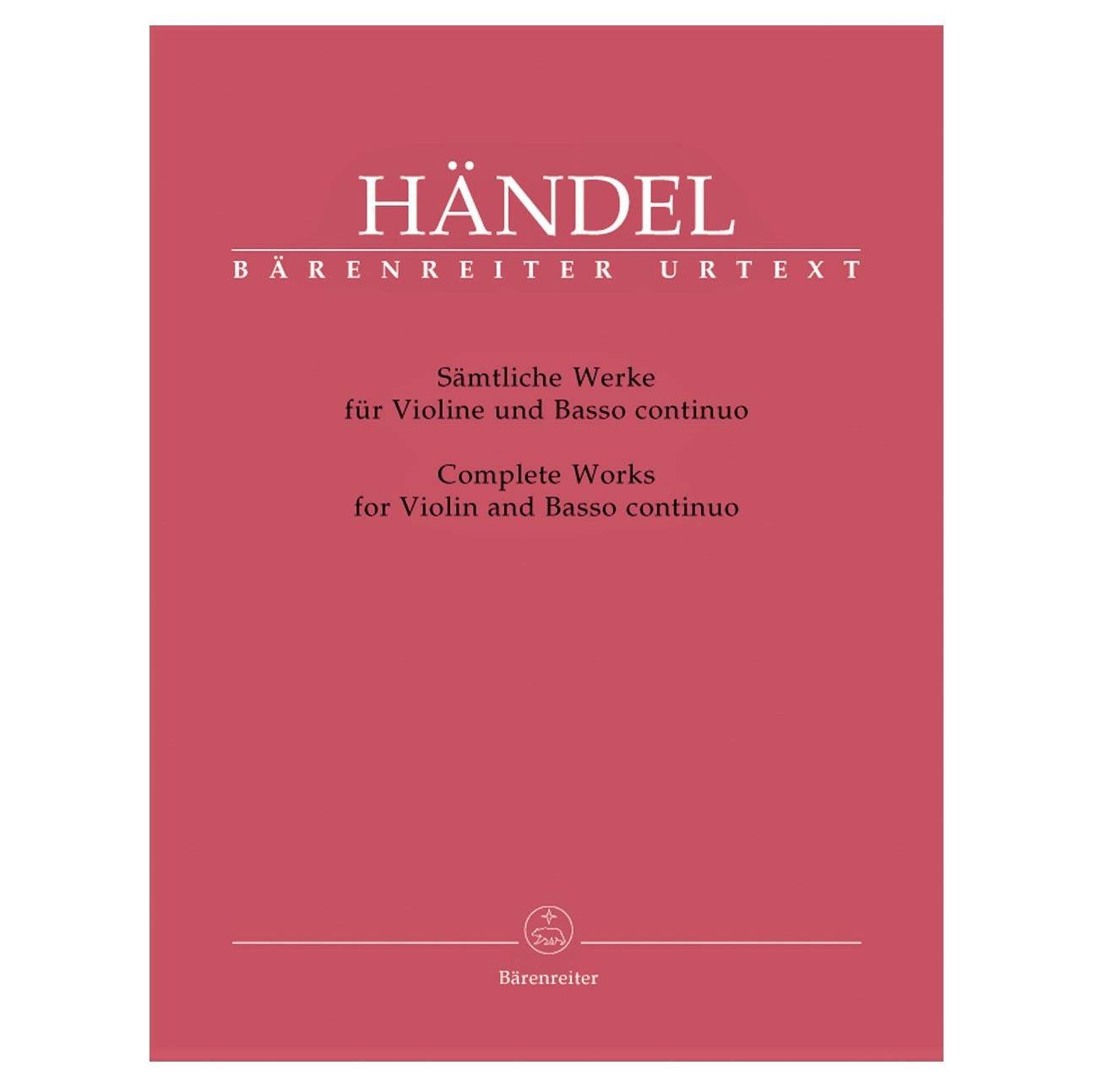 Handel - Complete Works for Violin & Basso Continuo
