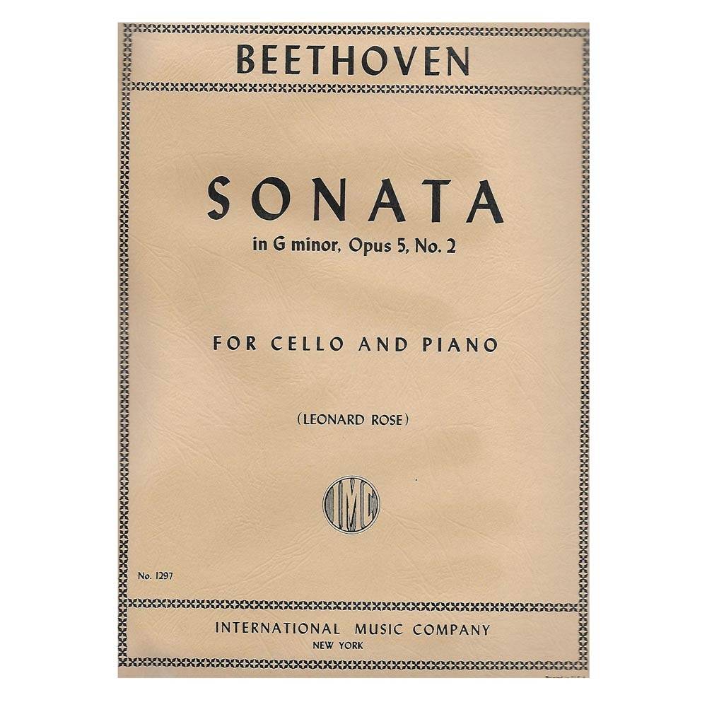 Beethoven - Sonata In G Minor Op.5/2 Cello & Piano
