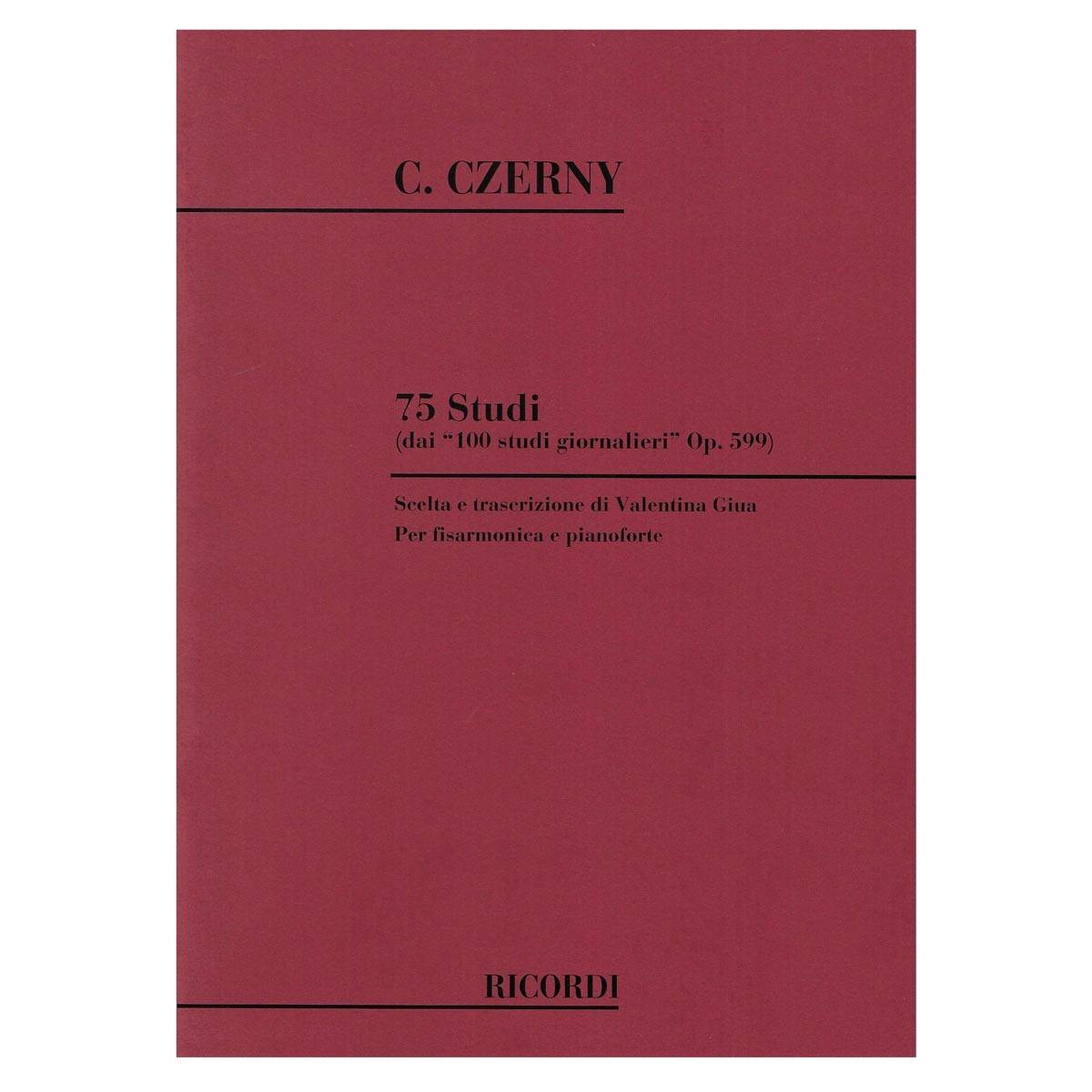 Czerny - 75 Studi Per Fisarmonica & Pianoforte