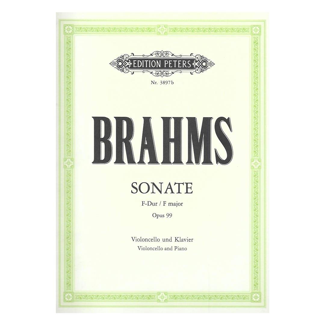 Brahms - Sonata F Dur Op.99 For Cello &  Piano