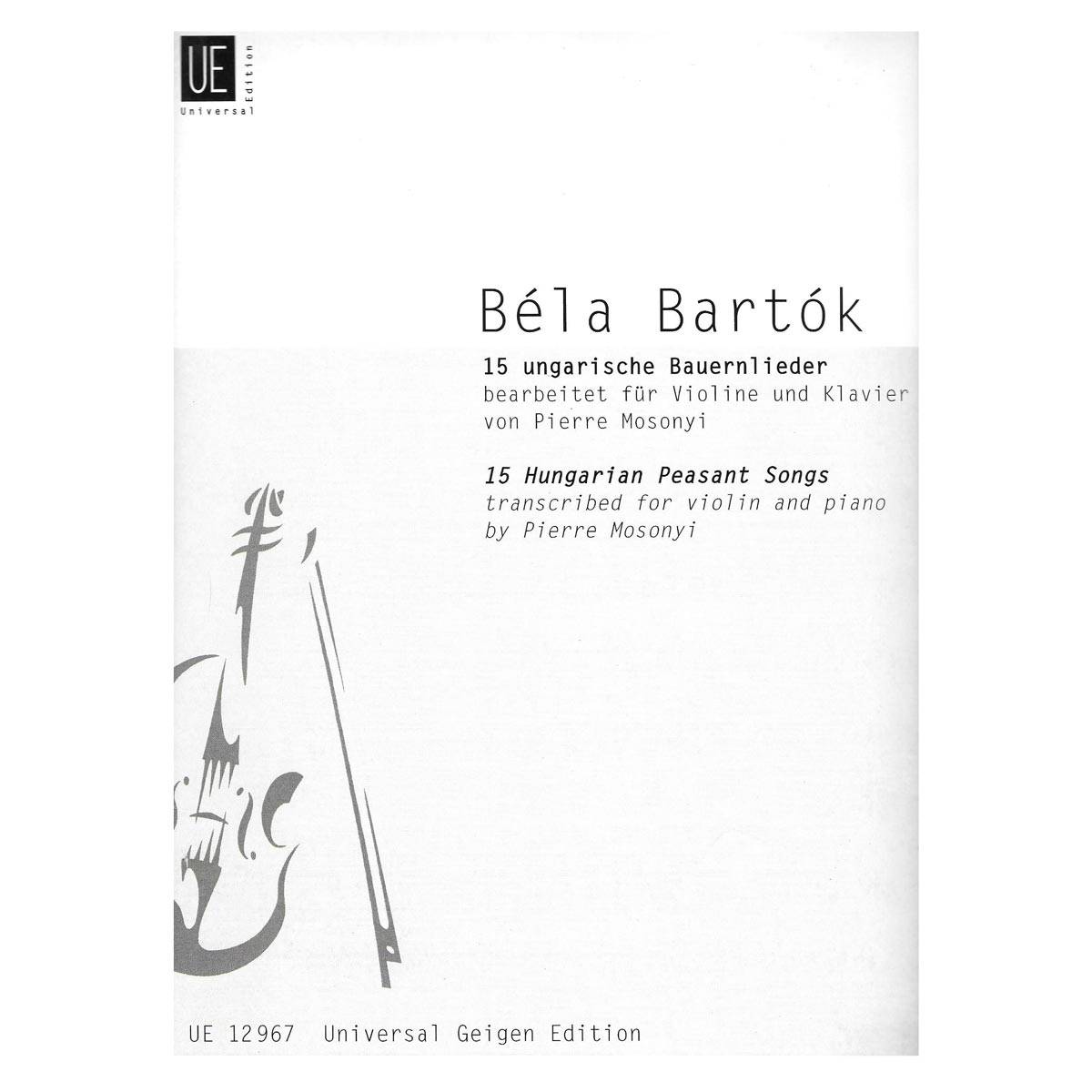 Bartok - 15 Hungarian Peasant Songs