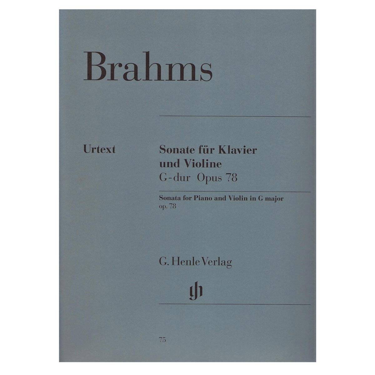 Brahms - Sonata in G Major Op.78