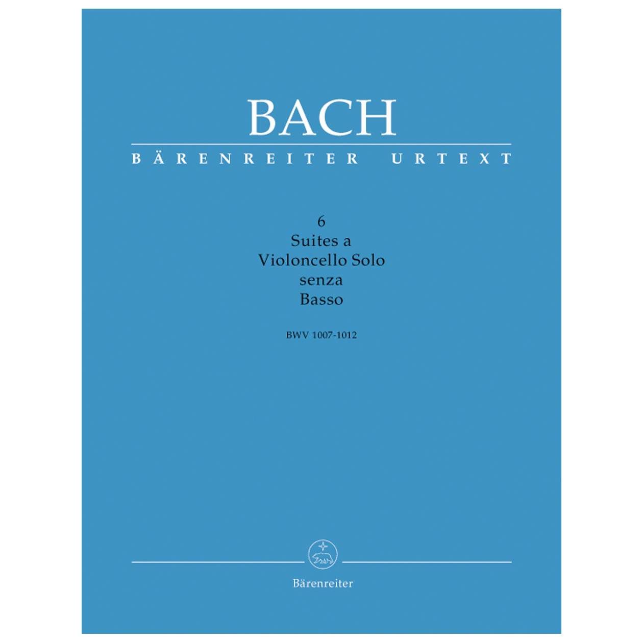 Bach - Six Suites For Cello Solo BWV 1007-1012