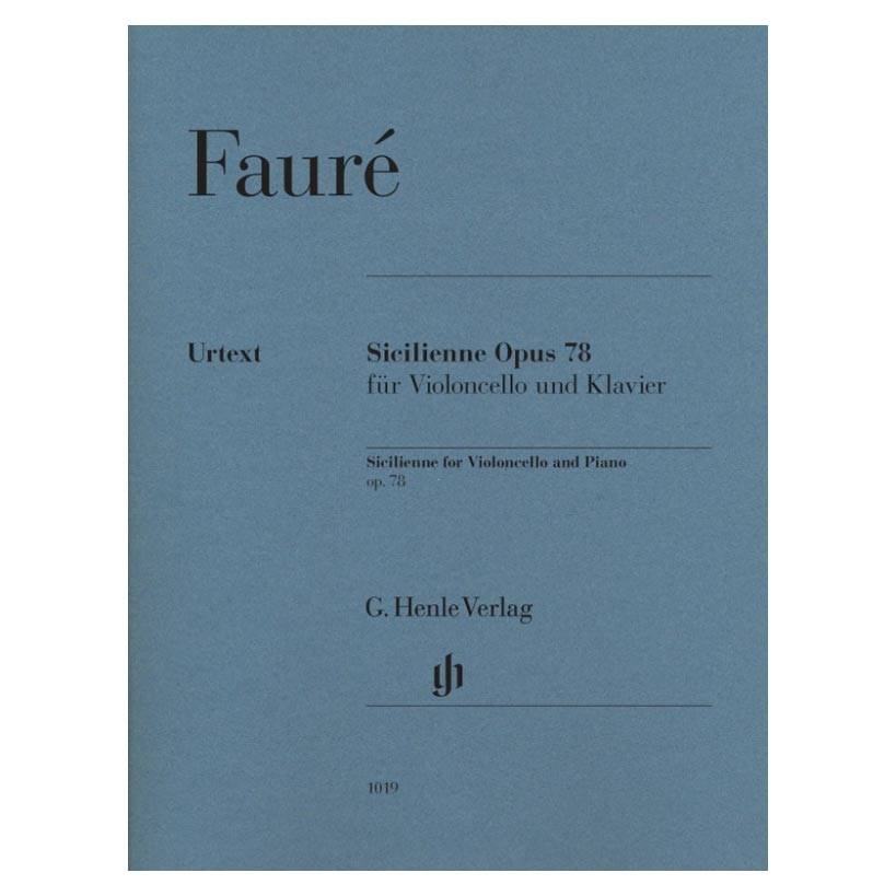 Faure - Sicilienne Op.78 Cello & Piano