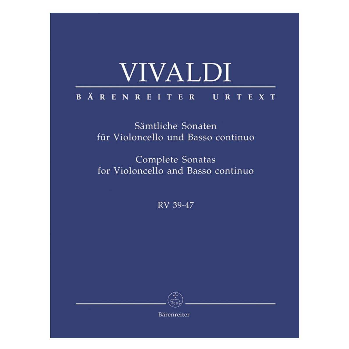 Vivaldi - Complete Sonatas for Cello & B.C. RV 39-47