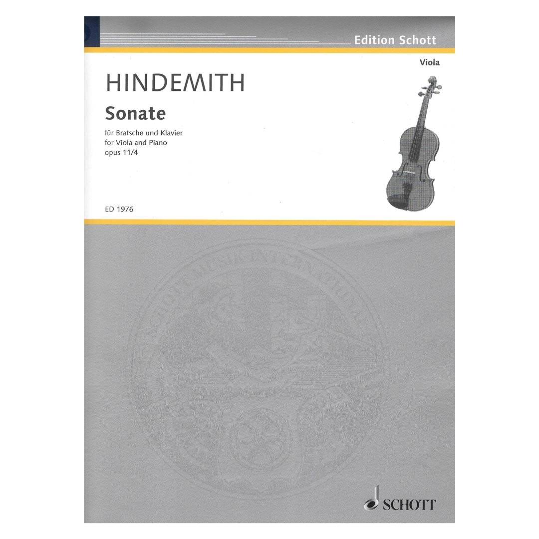 Hindemith - Sonata Op.11/4 for Viola & Piano