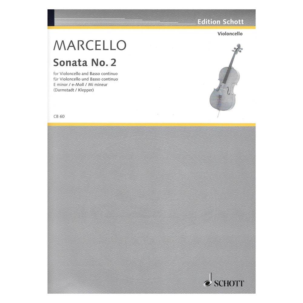 Marcello - Sonata Nr.2 In E Minor for Cello & Piano