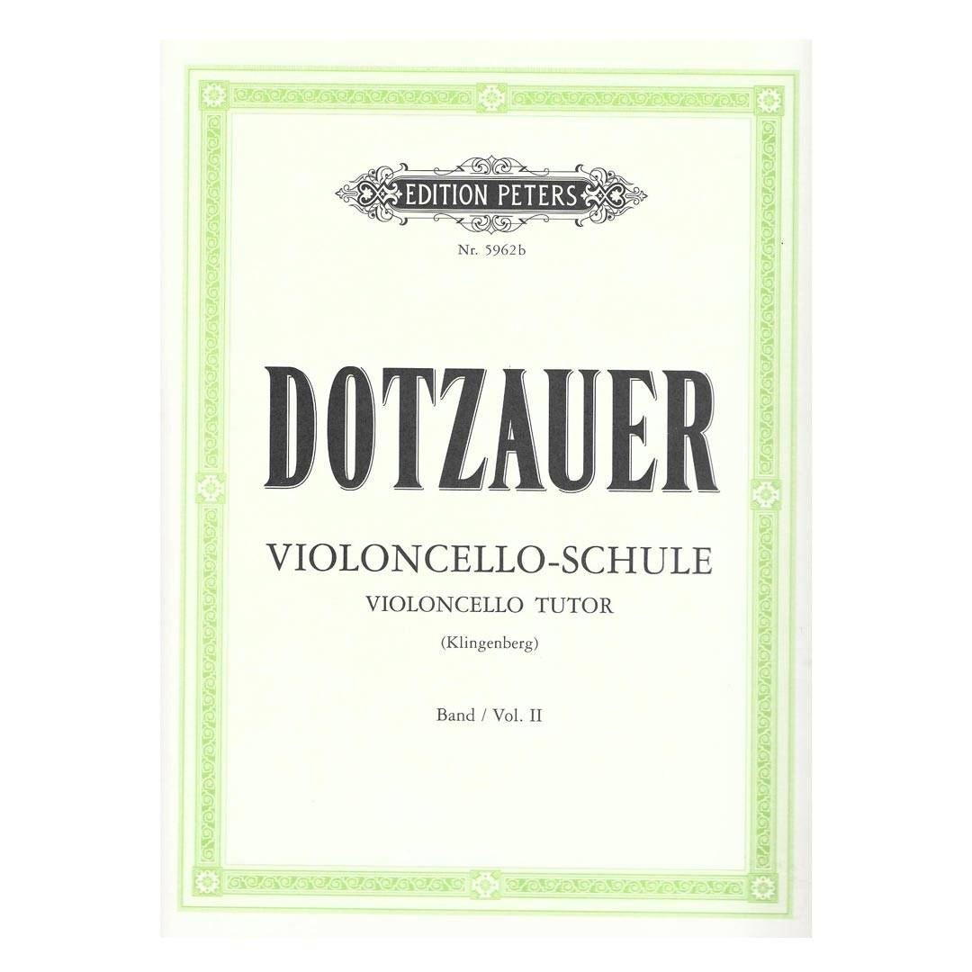 Dotzauer - Violoncello Tutor, Vol.2