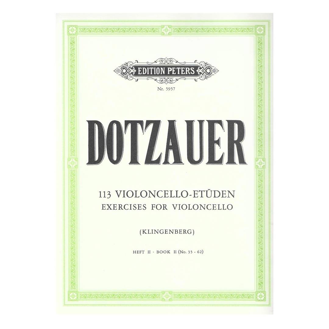 Dotzauer - 113 Excercises for Violoncello Vol.2