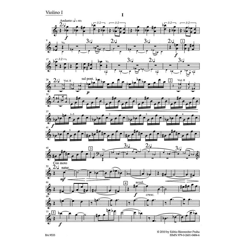 Janacek - String Quartet N.2, "Intimate Letters"