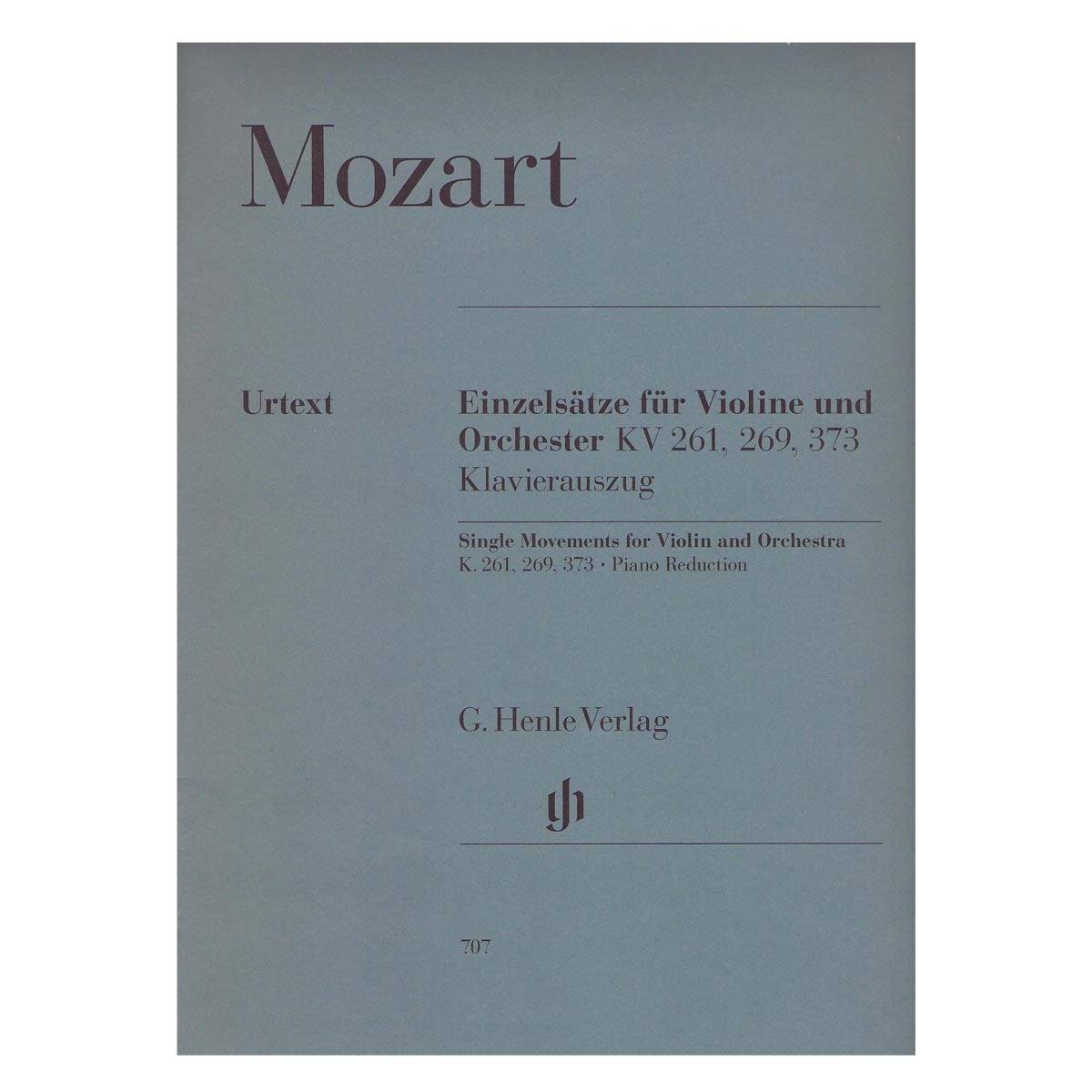 Mozart - Single Movements