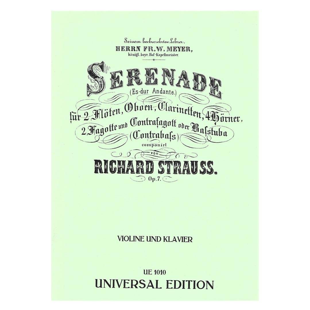 Strauss - Serenade In Eb Major Opus 7