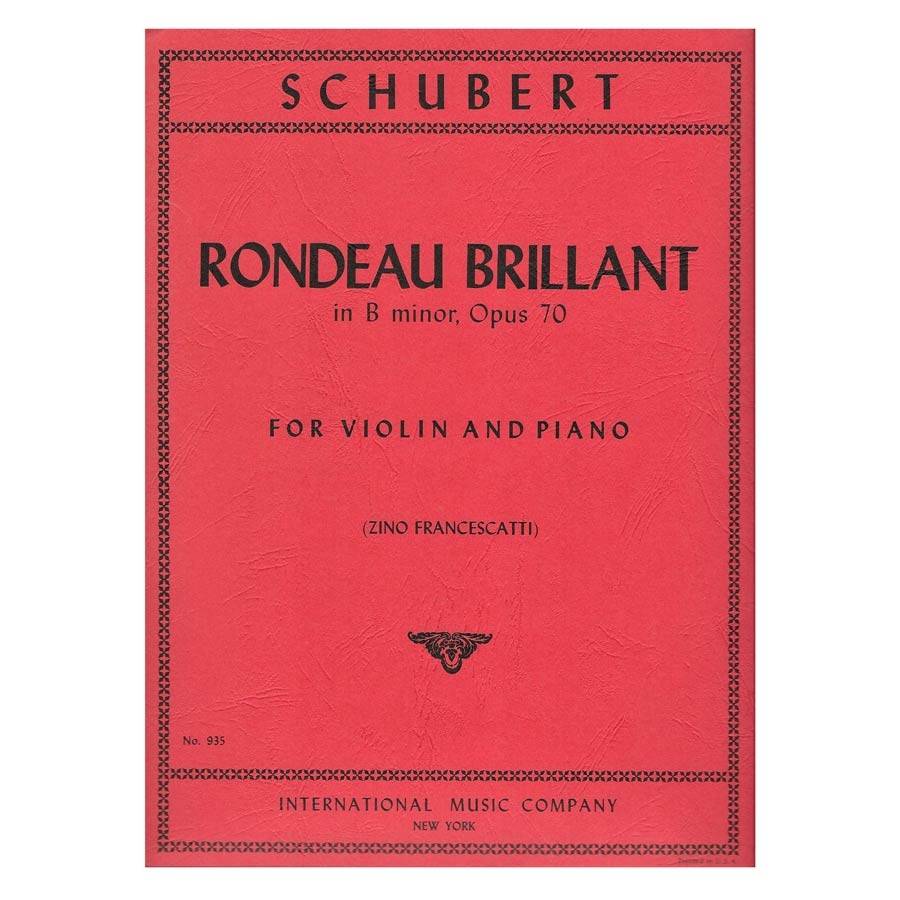 Schubert - Rondeau Brillant In B Minor Op.70
