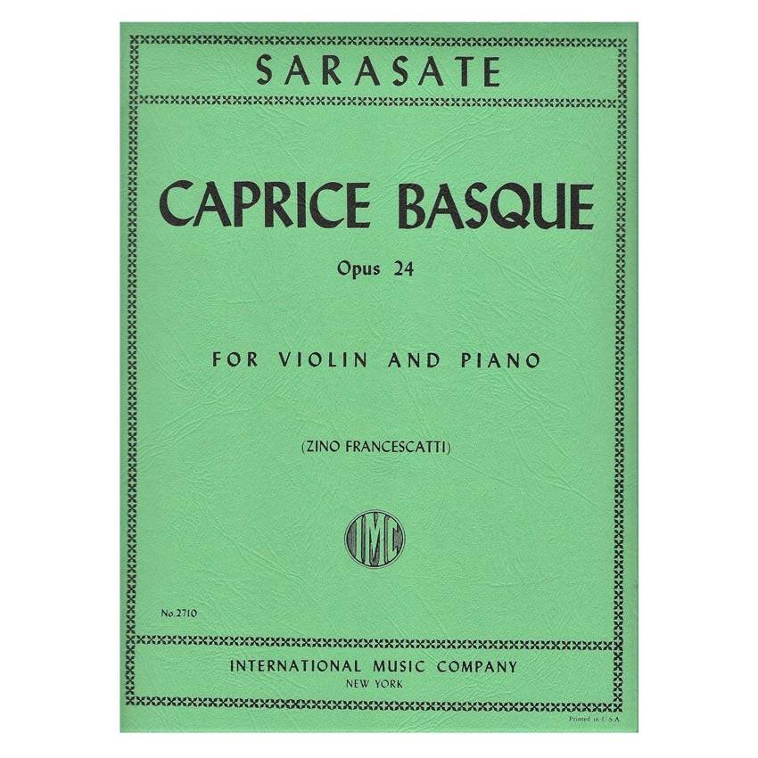 Sarasate - Caprice Basque Op.24