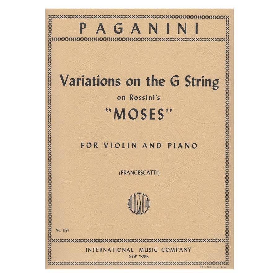 Paganini - Variations On The G String
