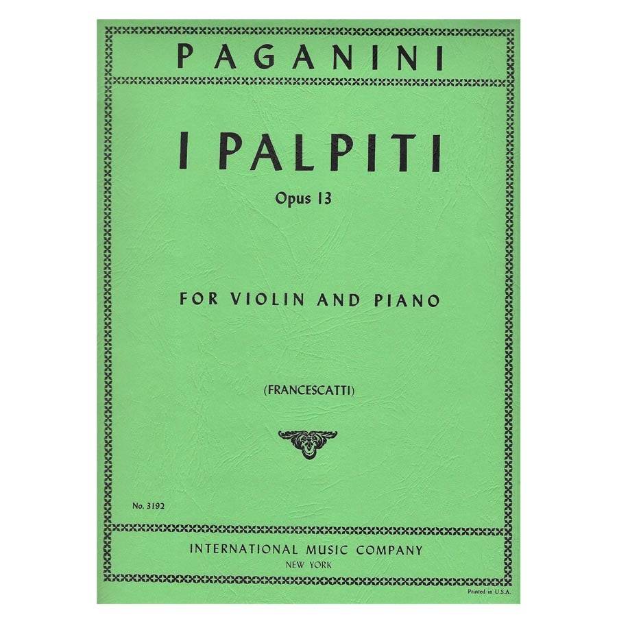 Paganini - I Palpiti, Op.13