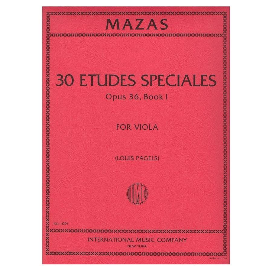 Mazas - 30 Etudes Speciales Op.36 Vol.1
