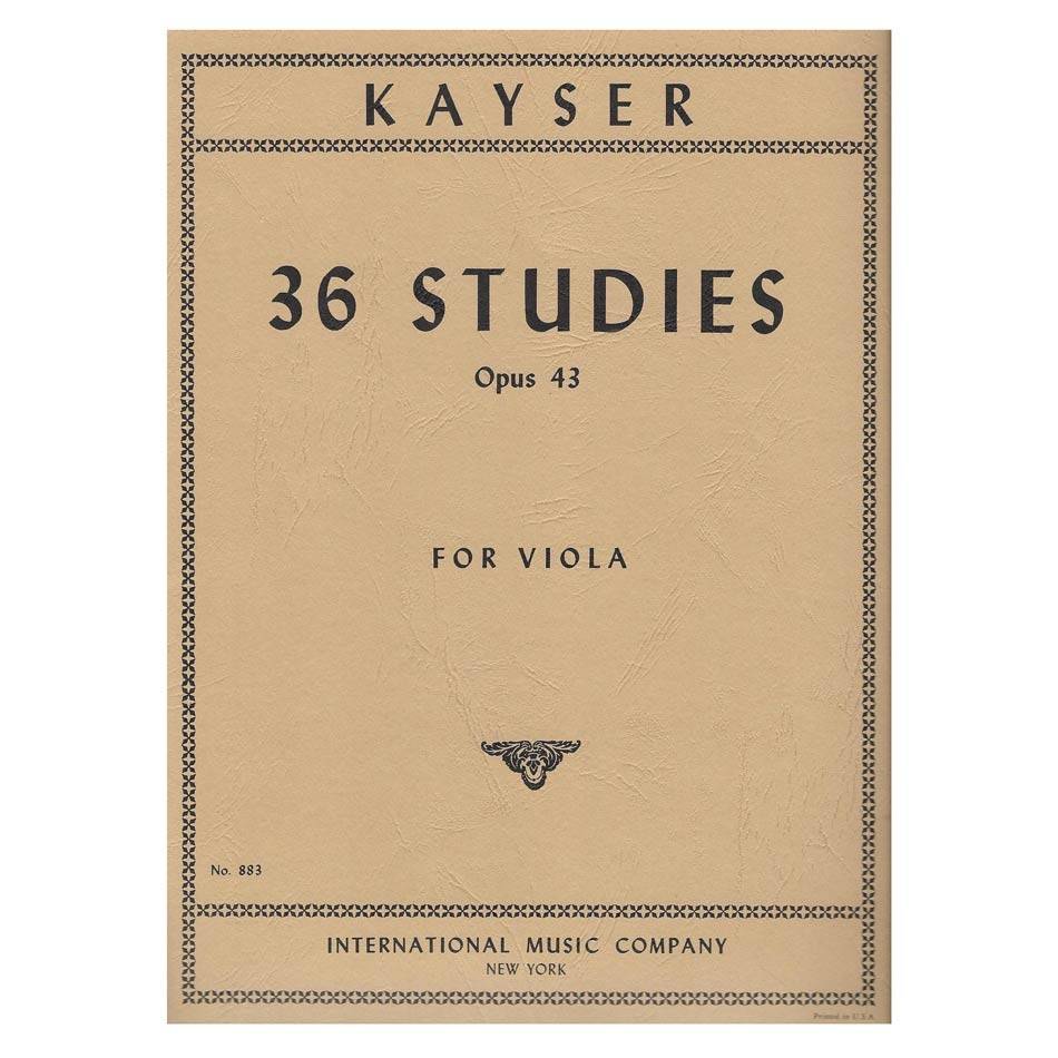 Kayser - 36 Studies Op.43