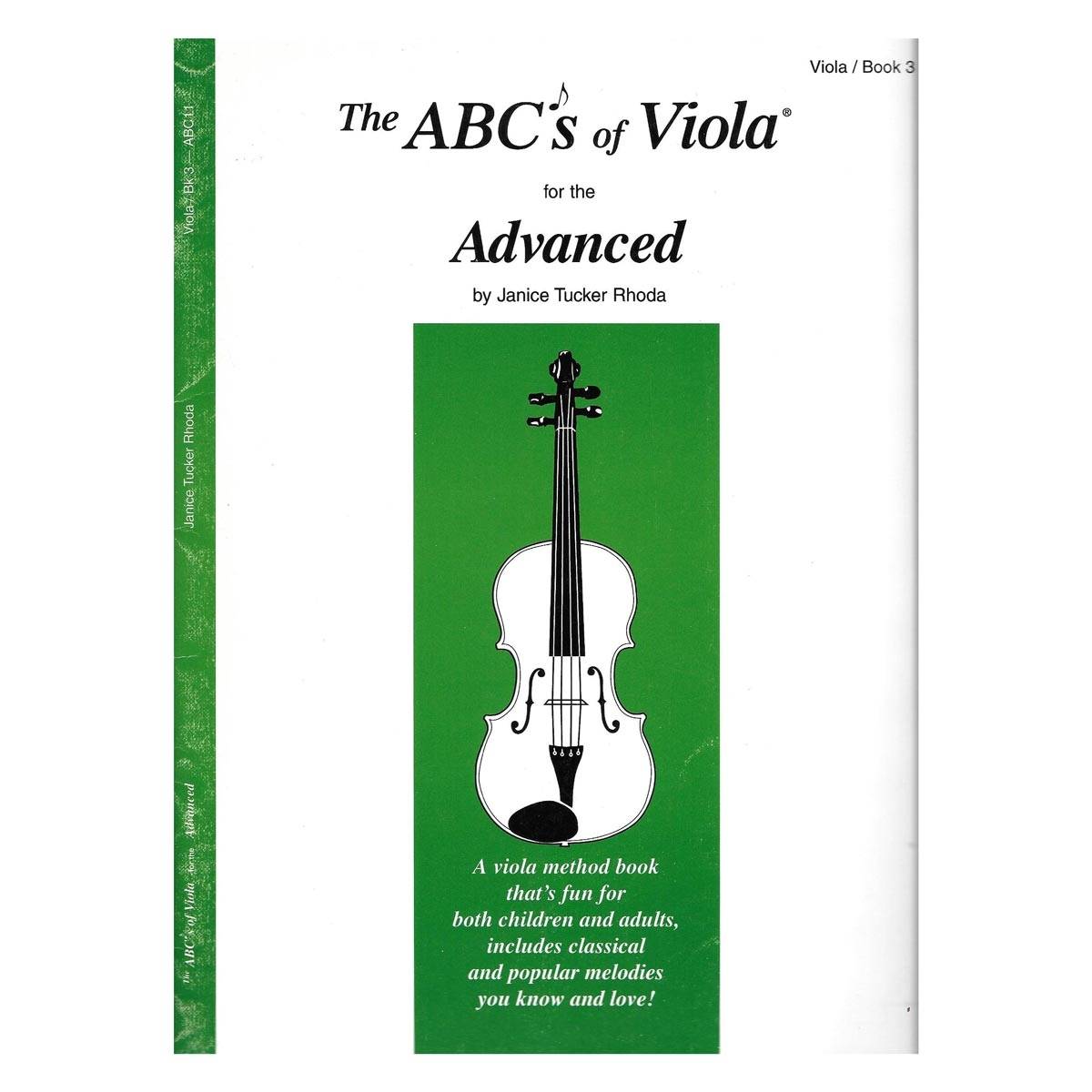 Rhoda - The Abcs Of Viola for The Advanced Book 3