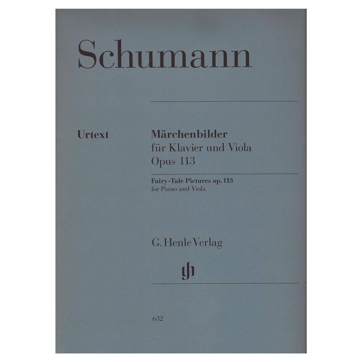 Schumann - Fairy-Tale Pictures Op.113 for Piano & Viola