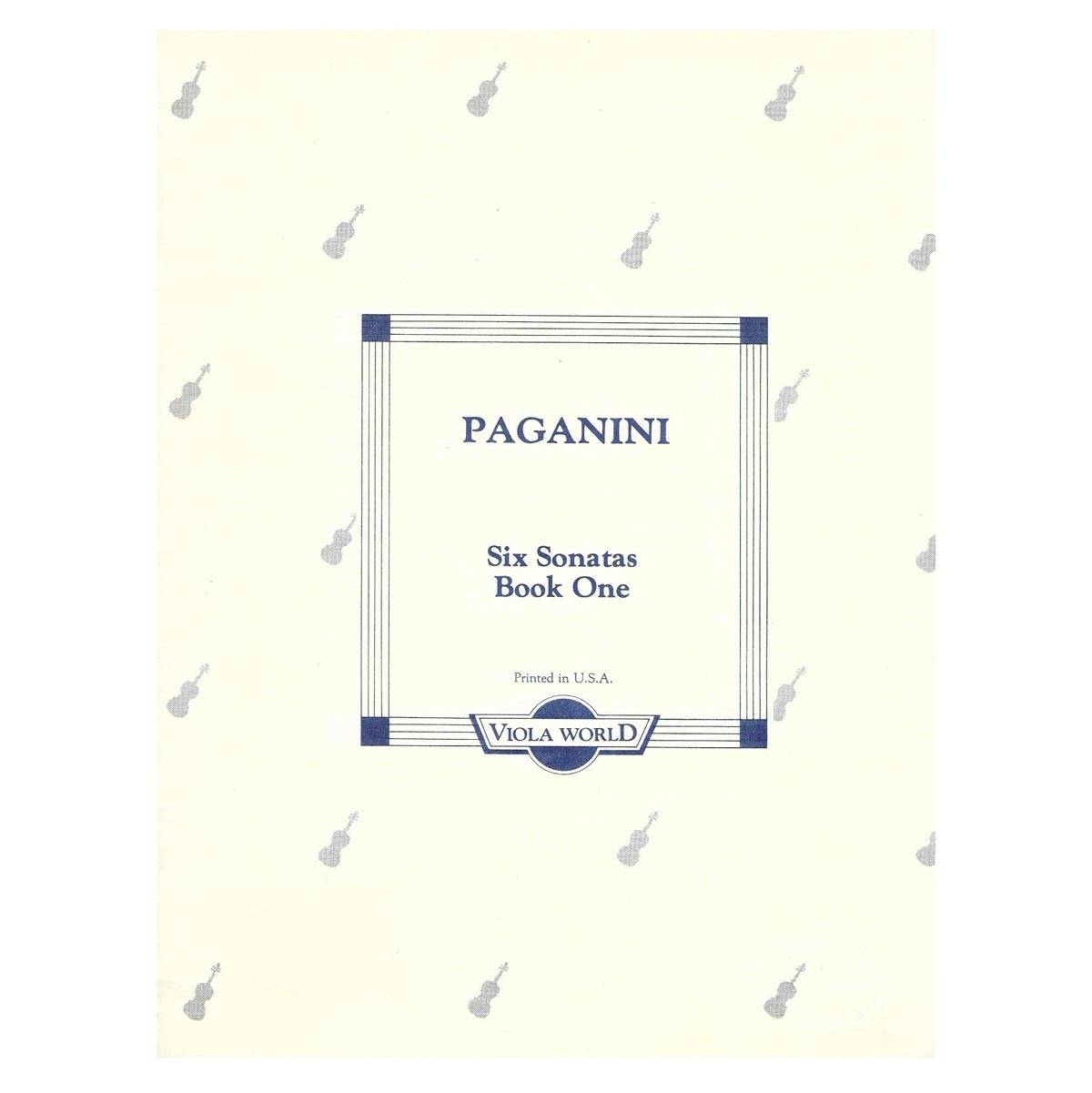 Paganini - Six Sonatas Book One