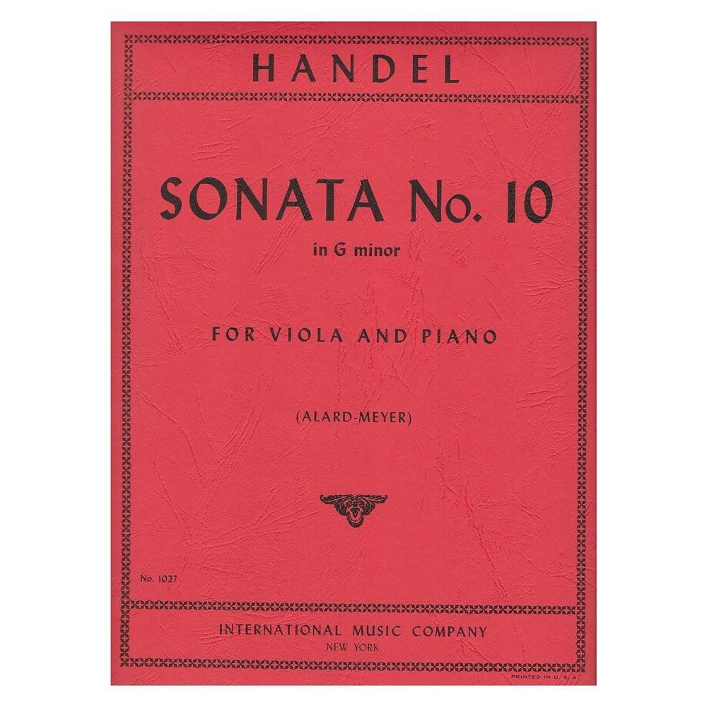 Handel - Sonata Nr.10 In G Minor for Viola & Piano