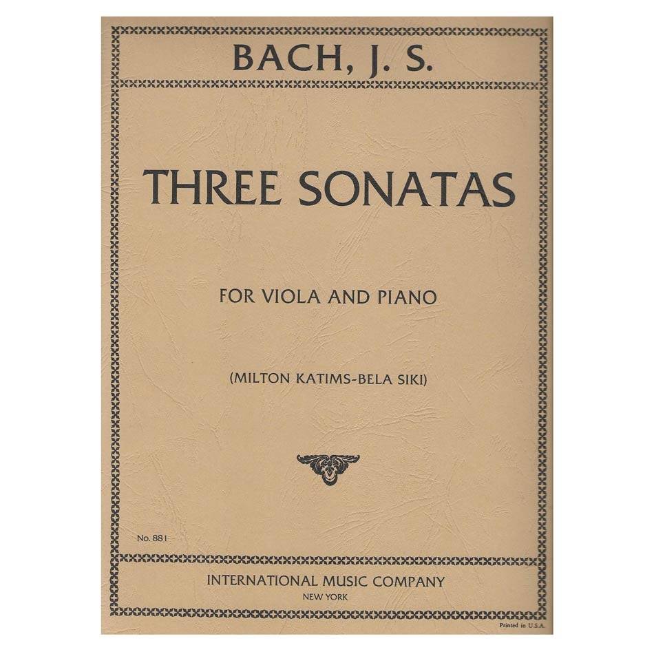 J.S.Bach - Three Sonatas for Viola & Piano