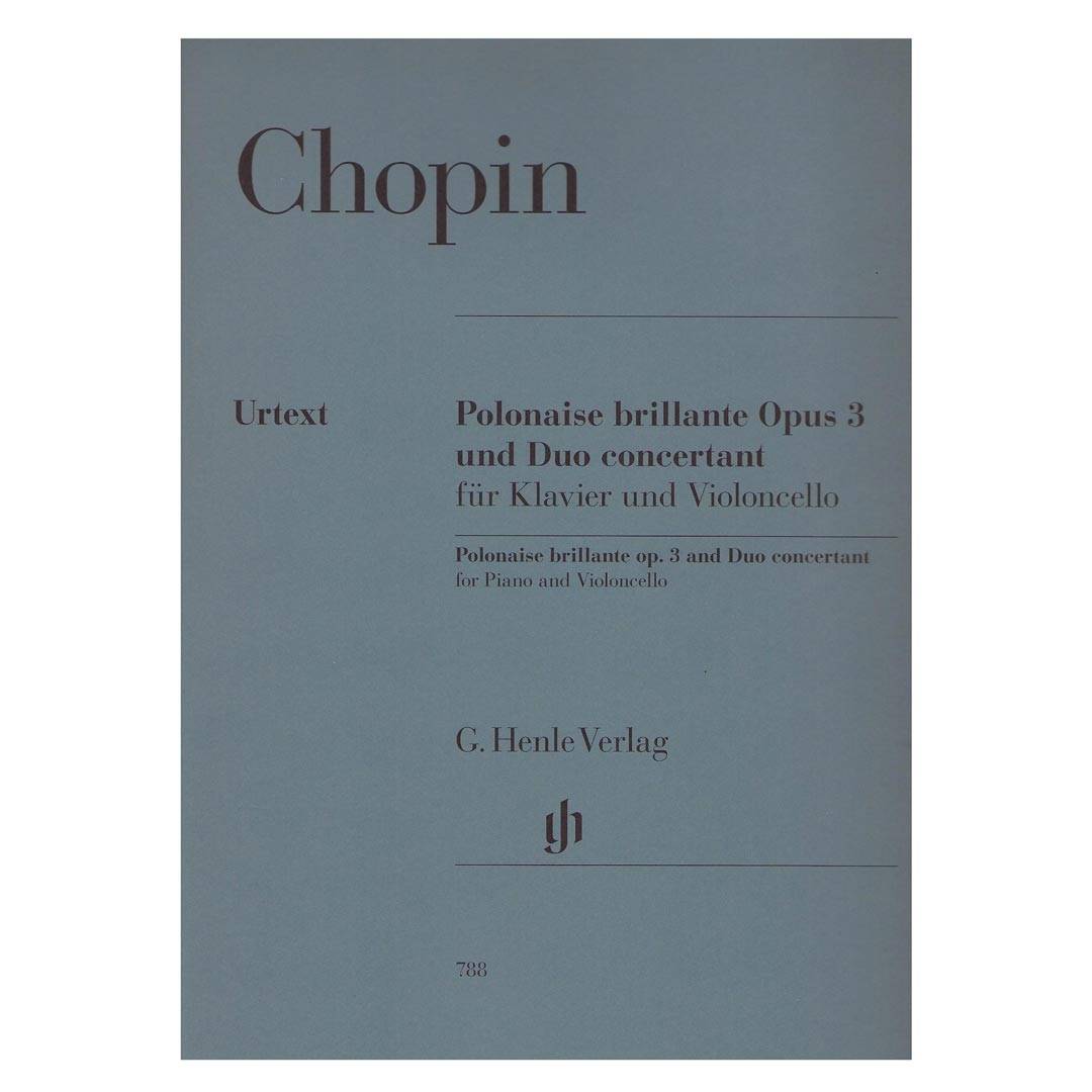 Chopin - Polonaise Brillante Op.3 for Cello & Piano