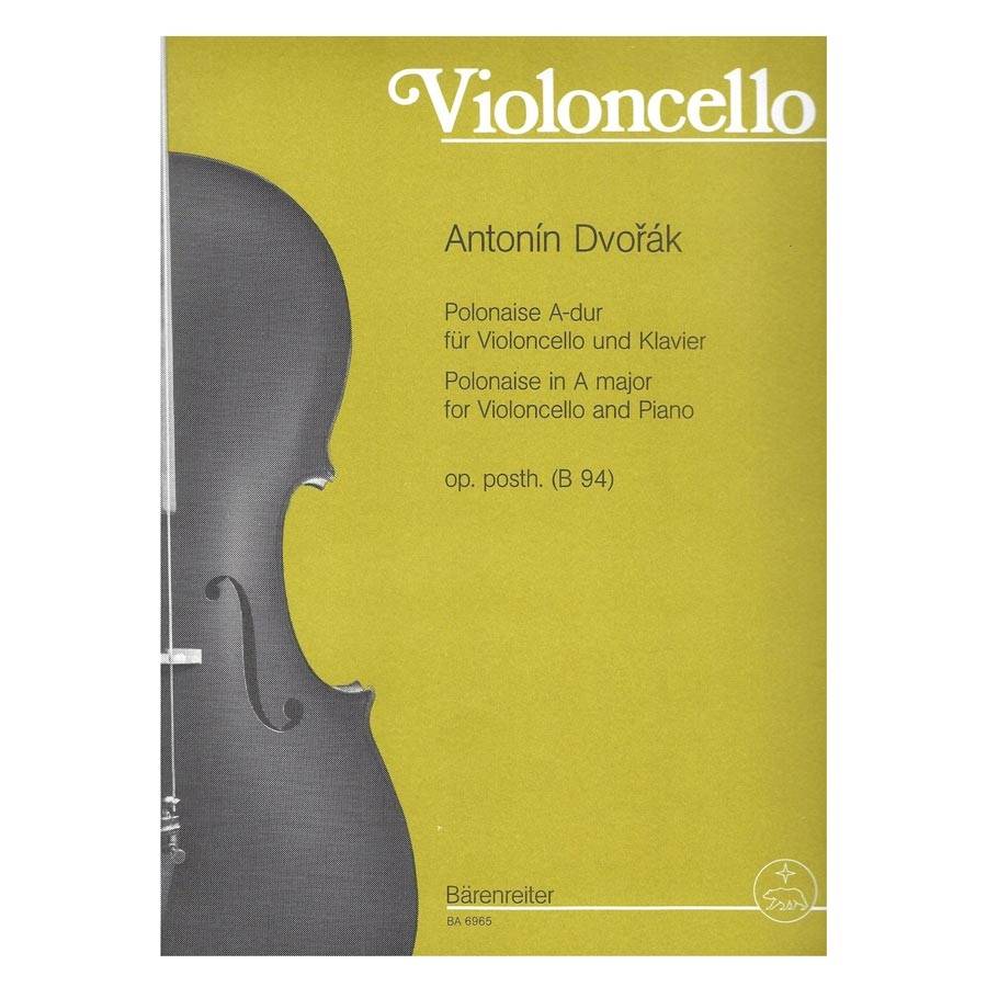 Dvorak - Polonaise In A Major for Cello & Piano