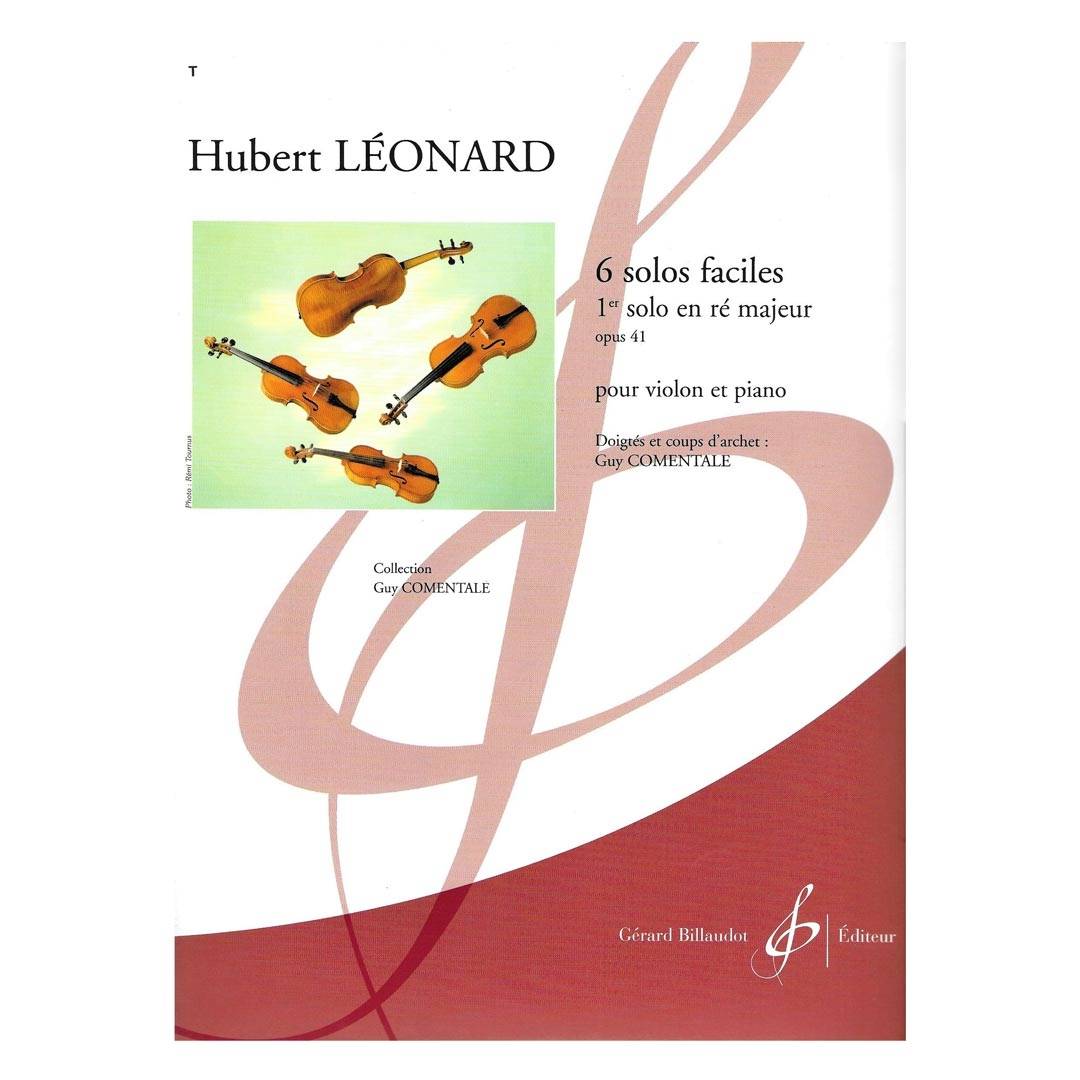 Leonard - 6 Solos Faciles Solo Nr.1 in D Major Op.41