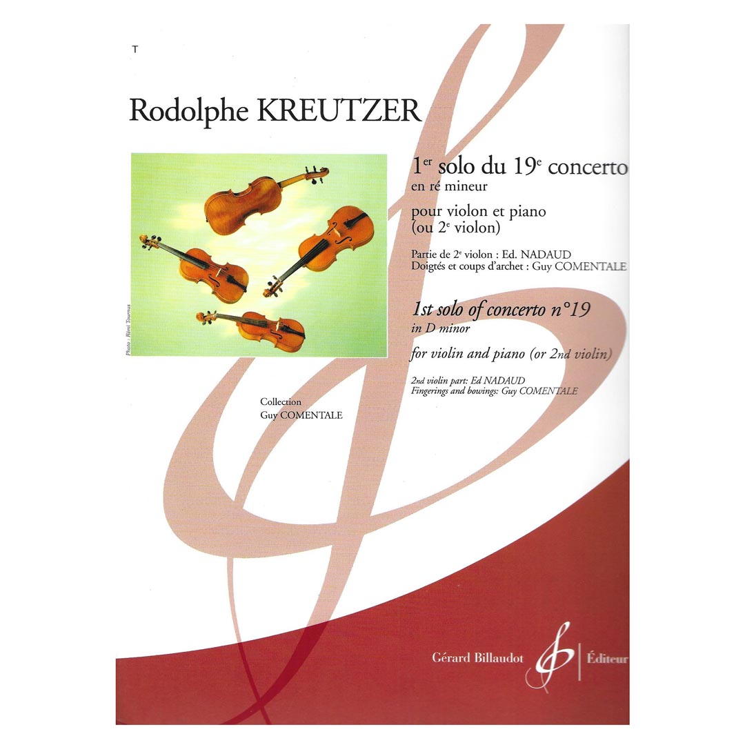Kreutzer - 1st Solo of Concerto Nr.19 In D Minor